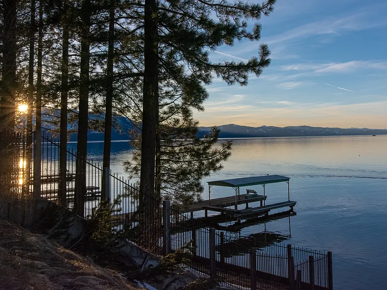 A view of the lake (not from property)