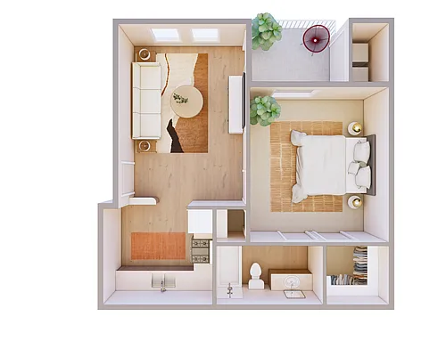 Floor plan A1