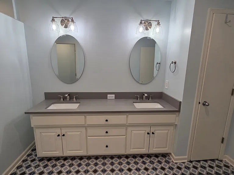Primary bathroom.