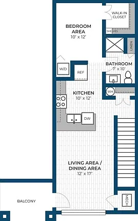 Floor Plan A | Seasons at North Aurora | Apartments in North Aurora, IL Floor Plan A | Seasons at North Aurora | Apartments in North Aurora, IL