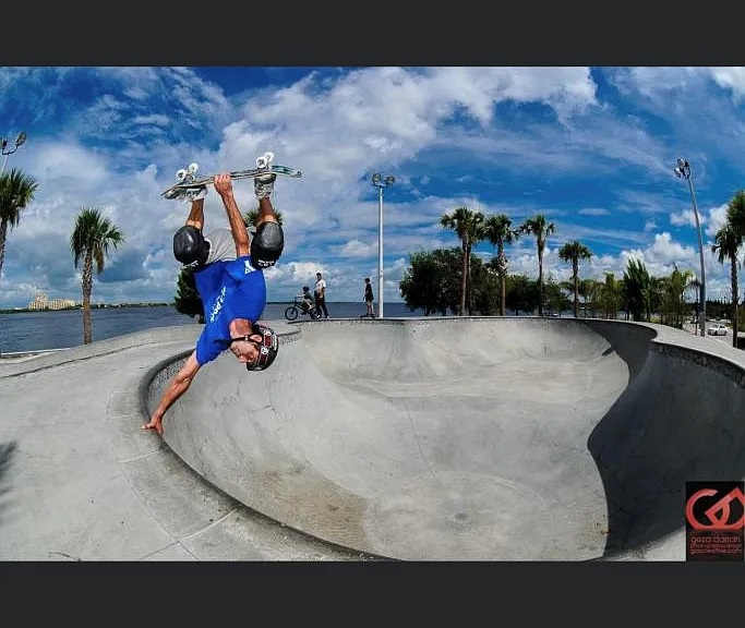 Downtown Bradenton has a renowned skatepark on the Manatee River Walk.