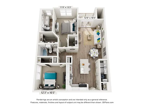 Floor plan The Castle