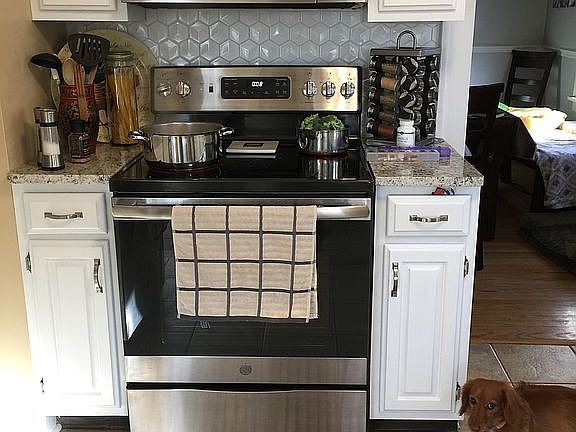 New stainless appliances