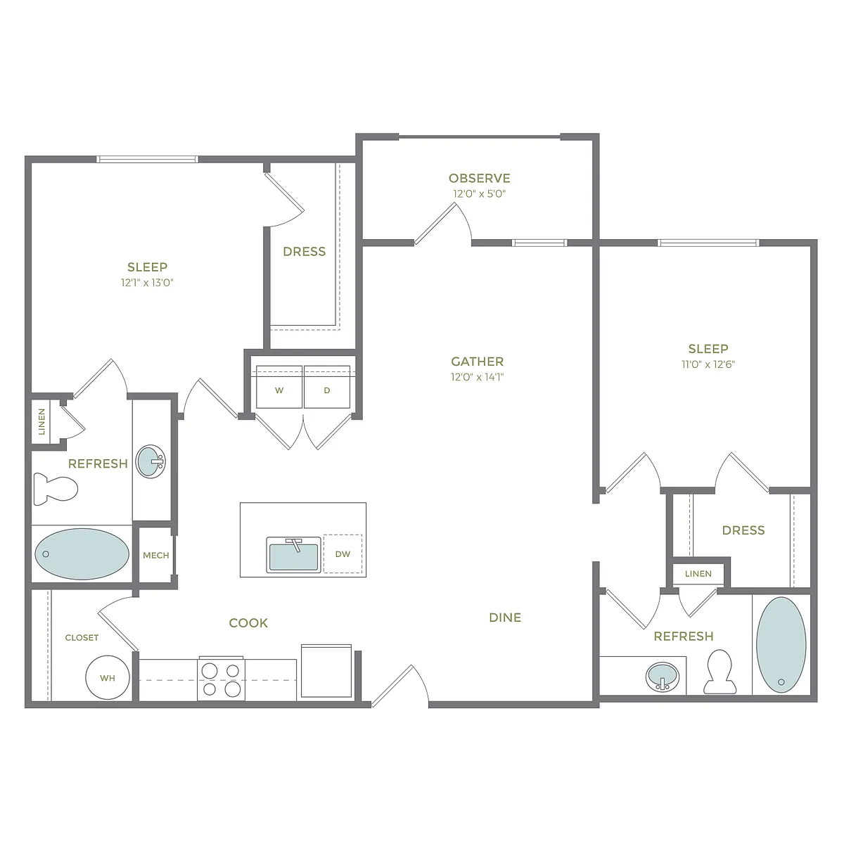 Floor plan B4