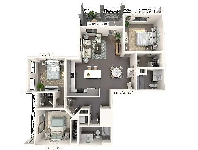 Floor plan Zinfandel