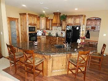 open and inviting kitchen