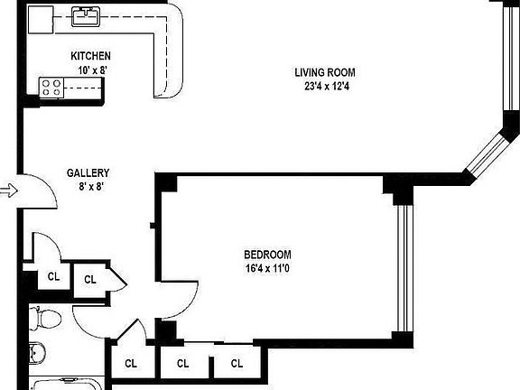 2nd image of 80 Park Ave APT 11H