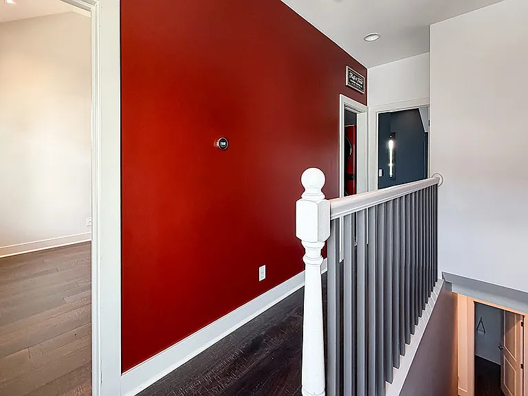 Stairwell to 3rd Level, Hallway to Primary Bedroom/ 3/4 Bath Area, Laundry Area