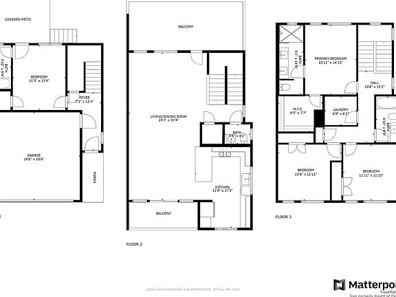 Townhouse floorplan