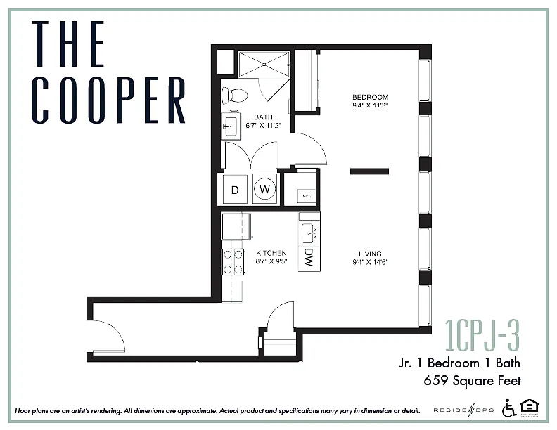 Floor plan 1CPJ-3