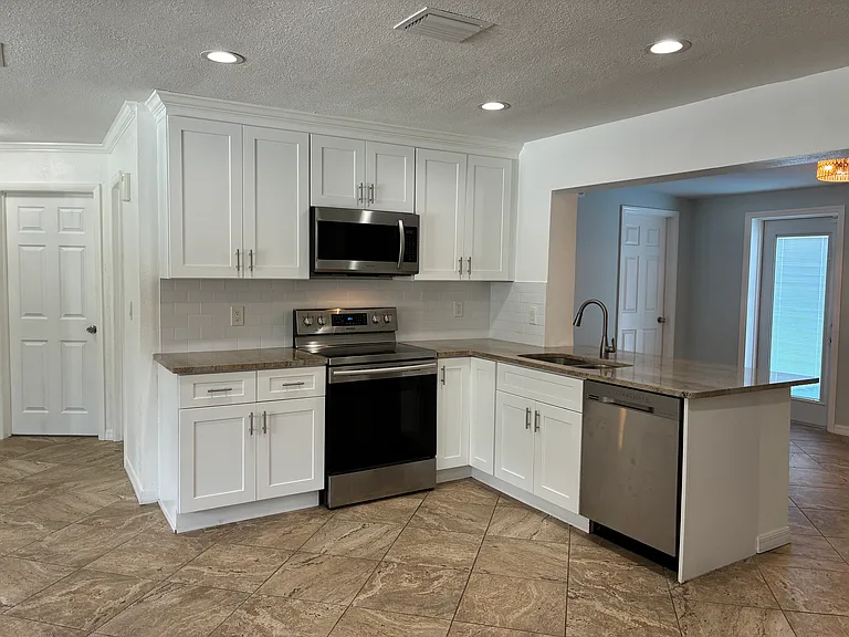 Updated working kitchen with newer
 appliances