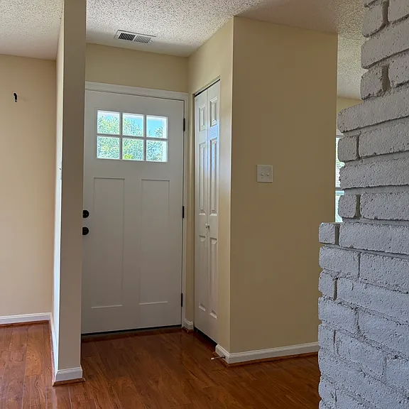 View of Inside of Front Door