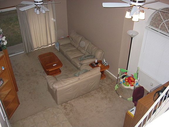 Open, airy great room.