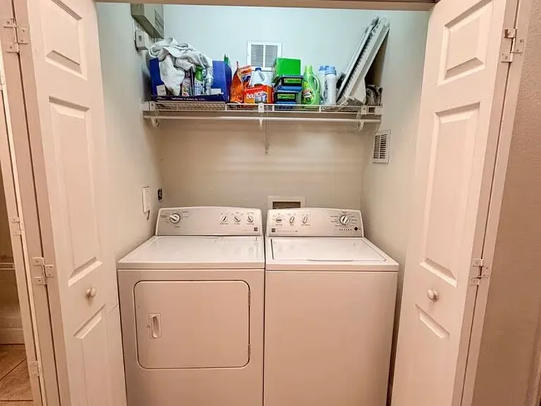 In-unit laundry