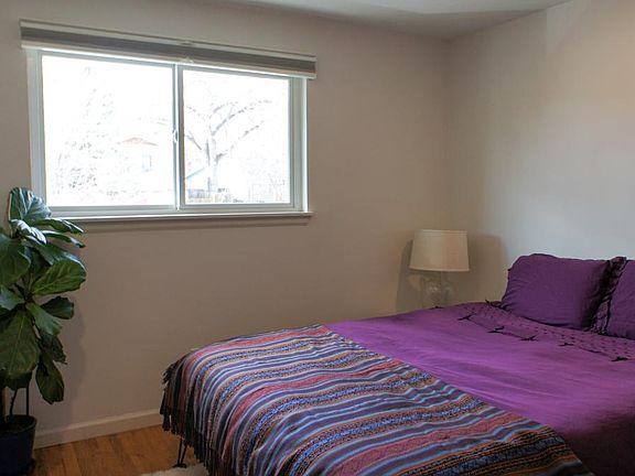 This is the optional queen bed set up. If you don't need the bed you can choose to have this room as a workout/yoga/medication room with a Peloton bike and dumbbells.