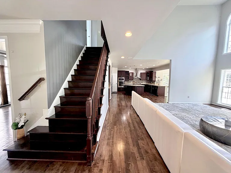 staircase to upstairs