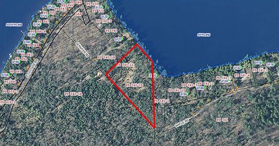 4.1 acres 210 ft frontage