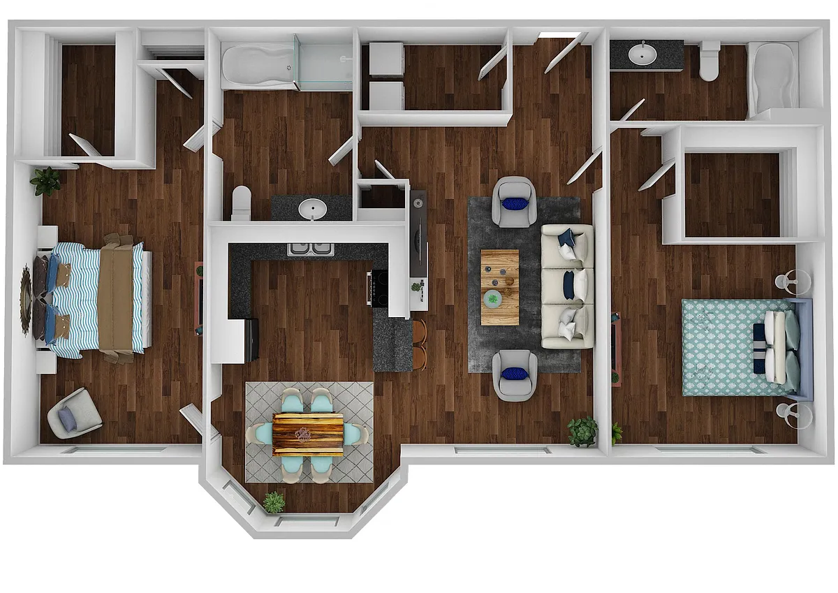 Floor plan B1R
