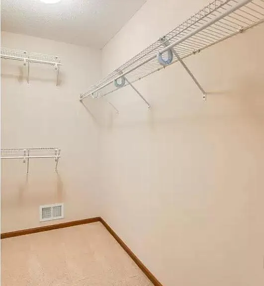 Master bedroom closet