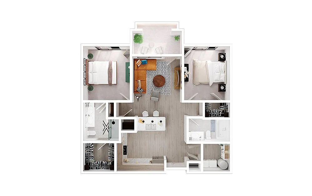 Floor plan B1