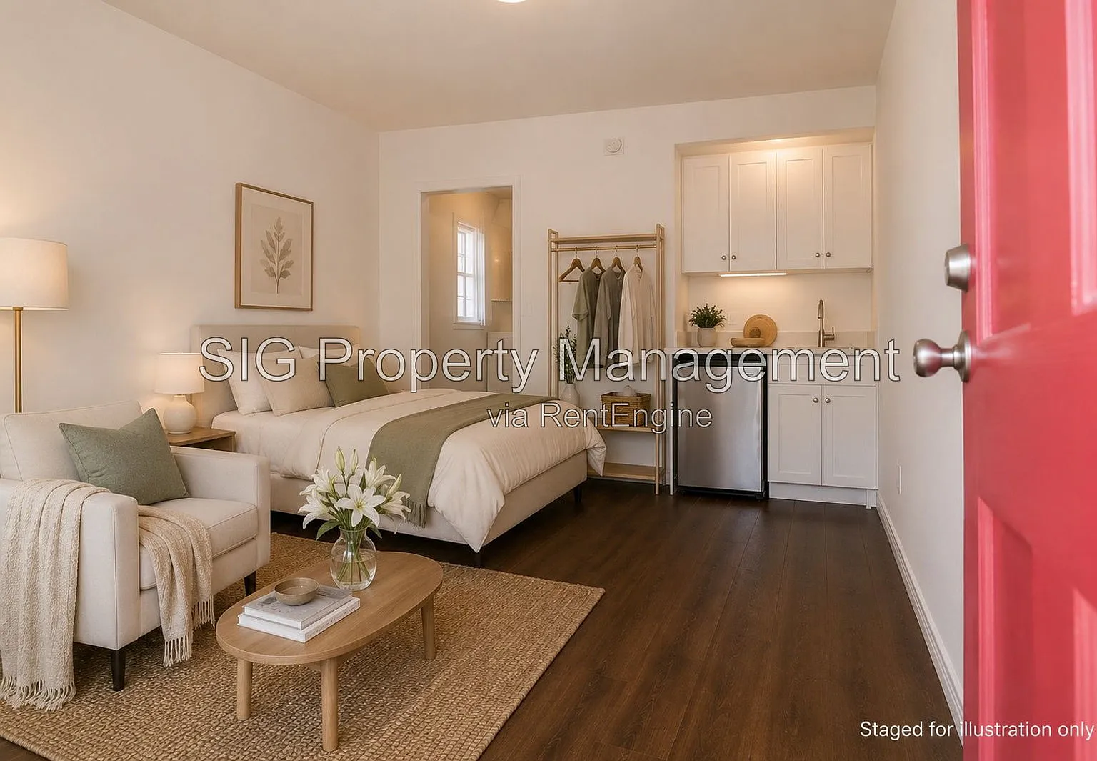 Studio, 1.0 bath, 300 sqft, $1,600 — Photo 3