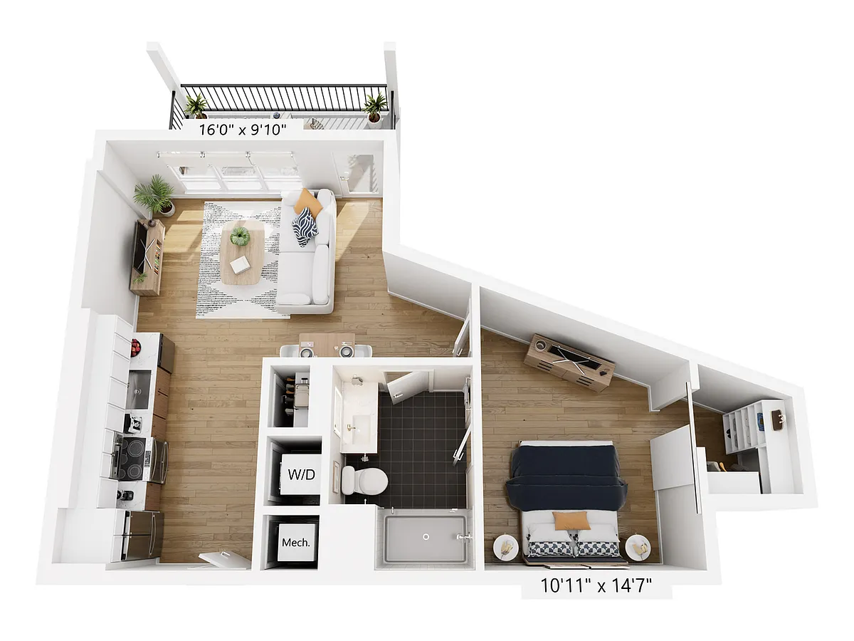 Floor plan A11U