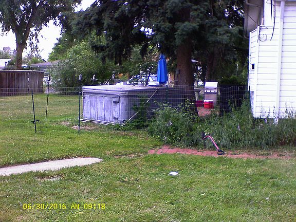 View of hot tub