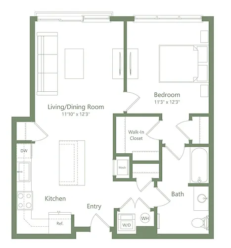 Floor plan A41