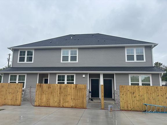 Private Rear entrance to 3- separate units just steps from parking area.