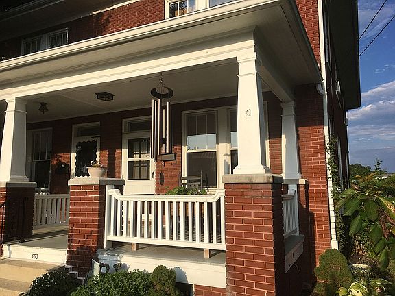 Spacious Front Porch