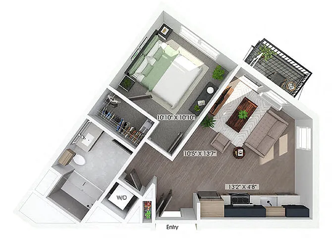 Floor plan A01