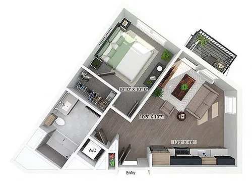 Floor plan A01