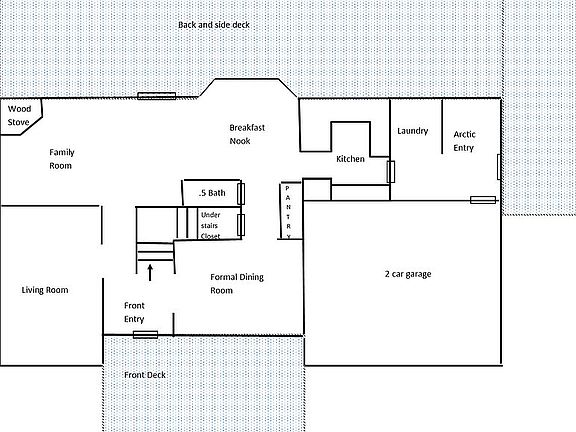 1st level floor plan 