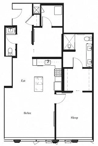 Floor plan 4101-4601