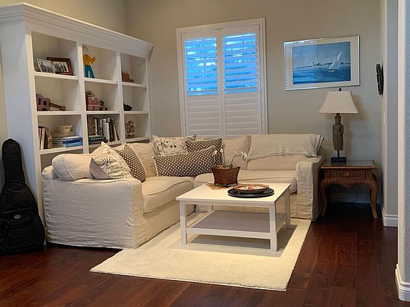 Living room off of entry