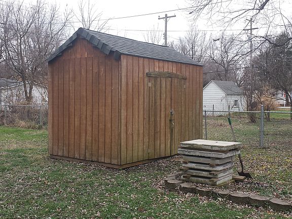 storage building back yard