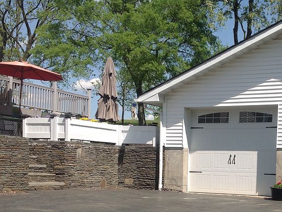 Patio & above ground pool