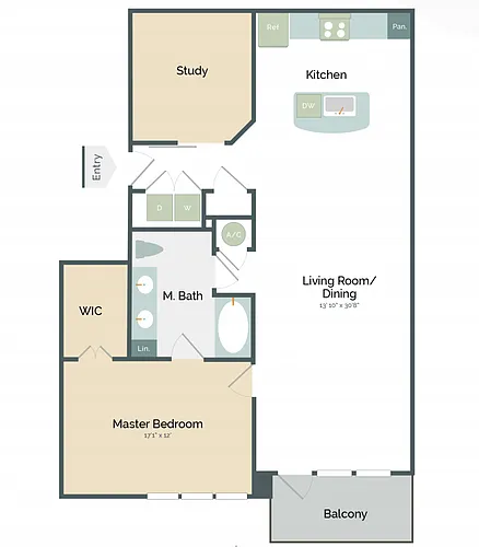 Floor plan B8