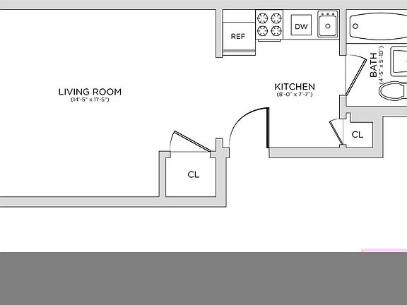 2nd image of 48 Greenwich Ave APT 5B