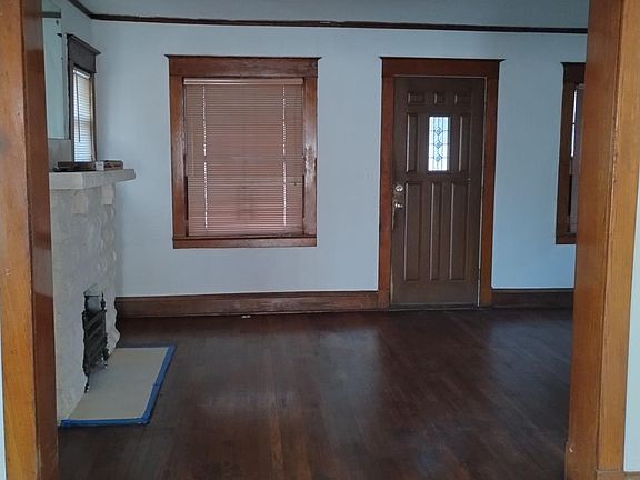 Front door view from the dining room