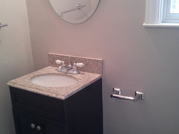 Main floor powder room