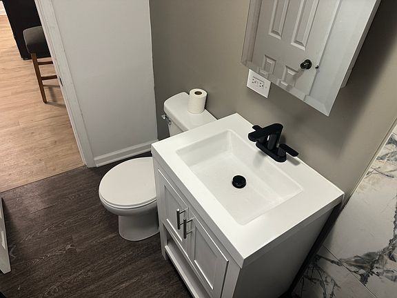 Newly renovated bathroom