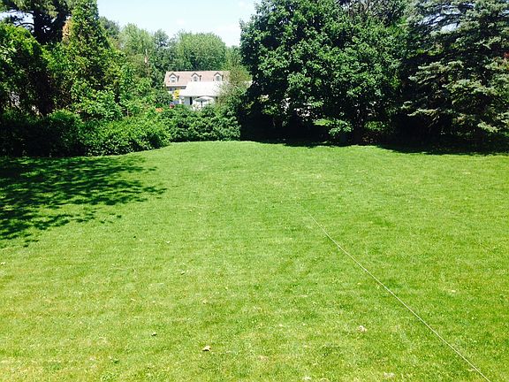 View of yard from deck