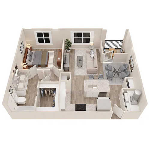 Floor plan Brazos