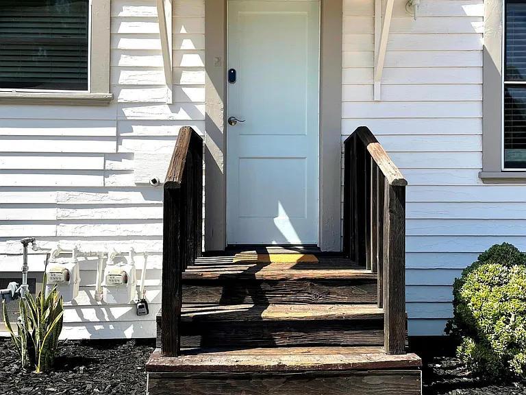 Private entrance