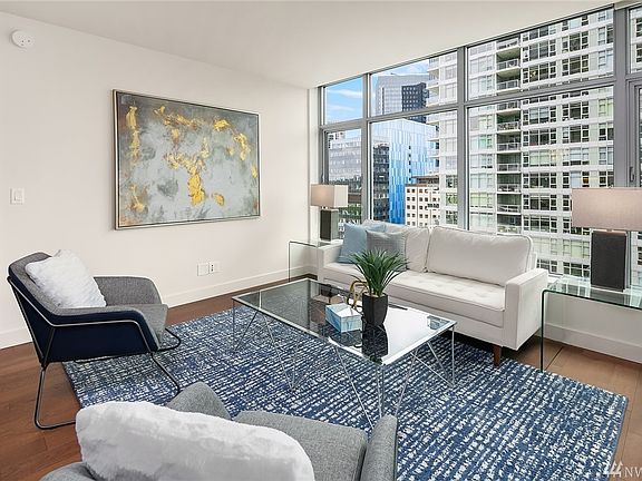 14th Floor, South facing puget sound and garden views!  