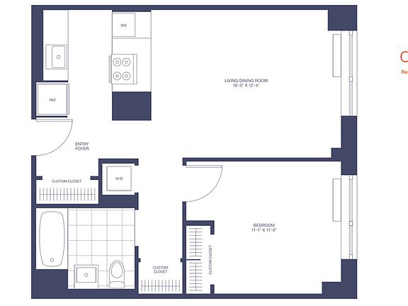 2nd image of 480 Main St APT 19J