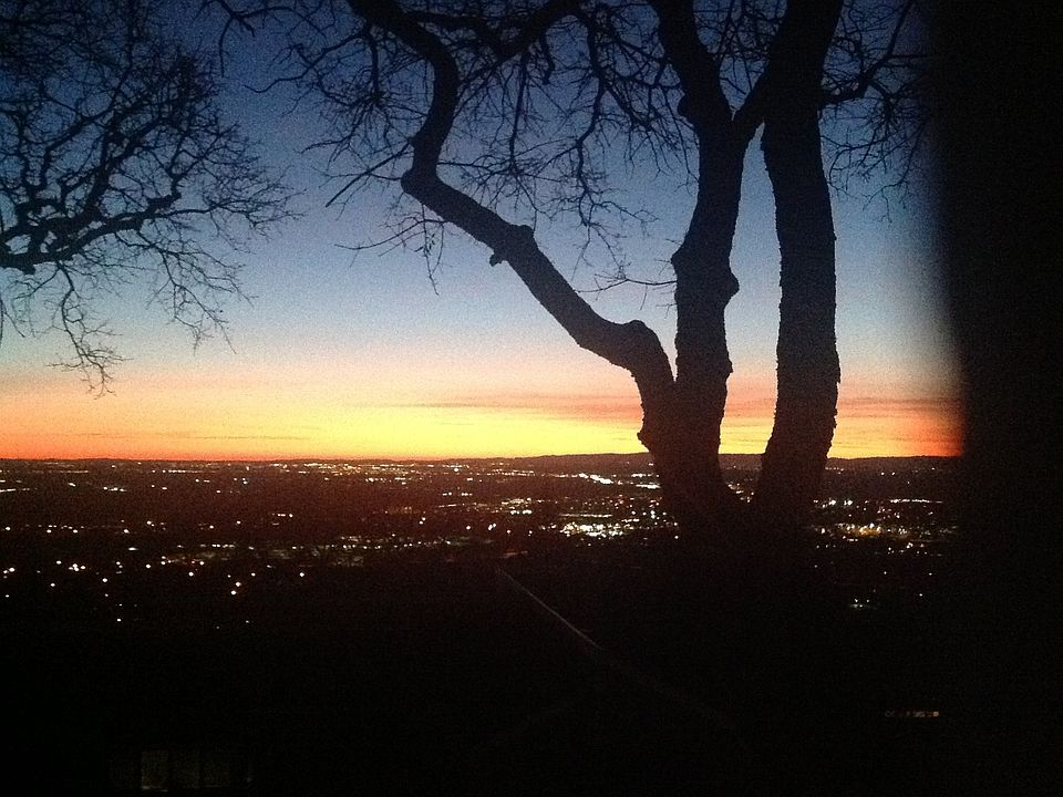 Typical sunset