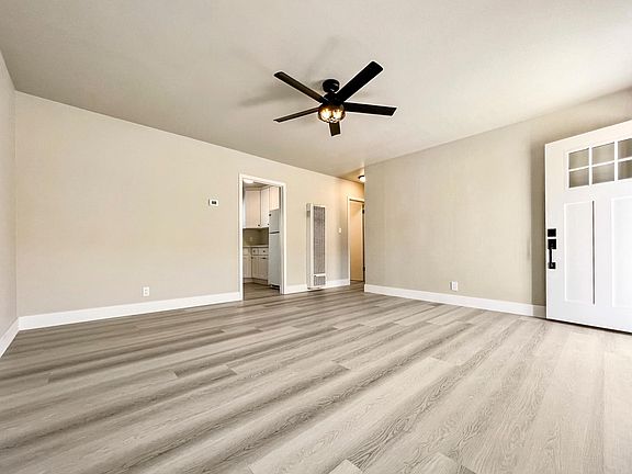 Living room with LED Ceiling Fan