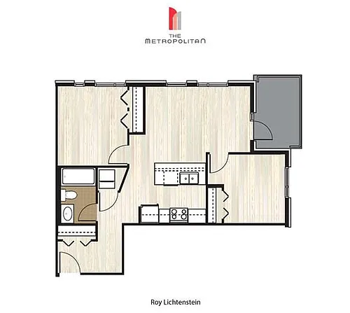 Floor plan Roy Lichtenstein